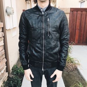 All Saints leather jacket